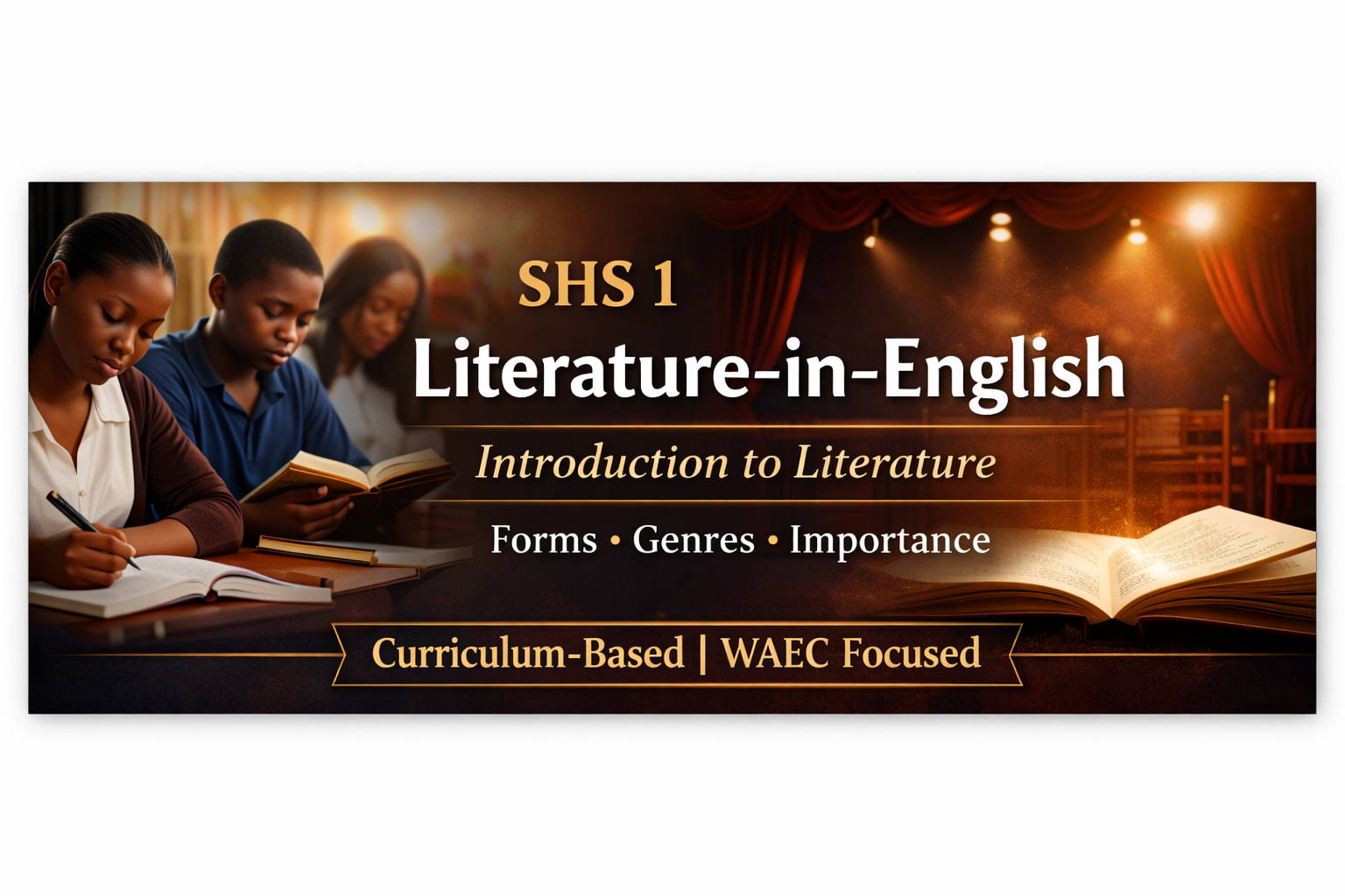 SHS 1 Literature-in-English: Introduction to Literature